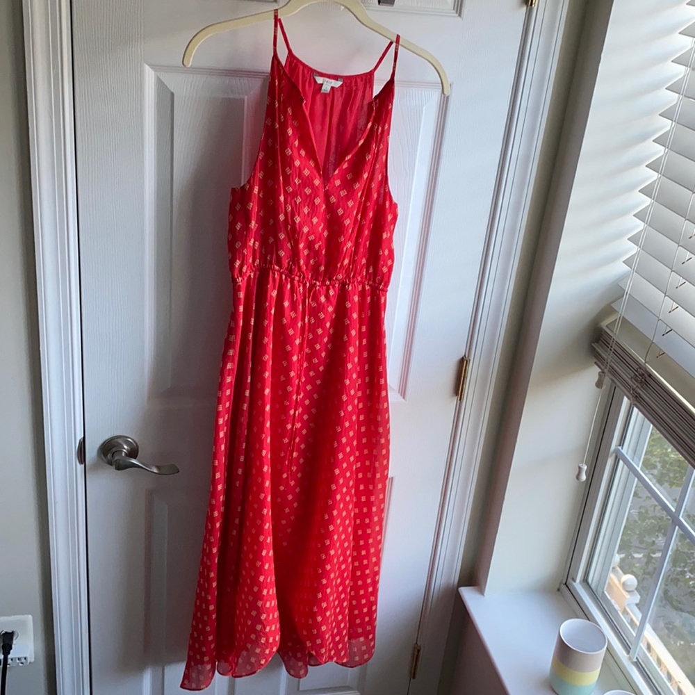 Joie red midi dress 💄 🔥 ❤️